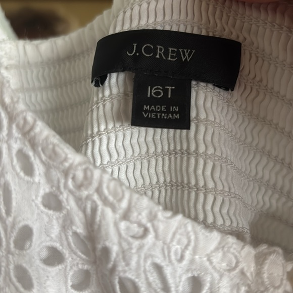 J Crew Tall Eyelet summer sundress - Picture 4 of 5